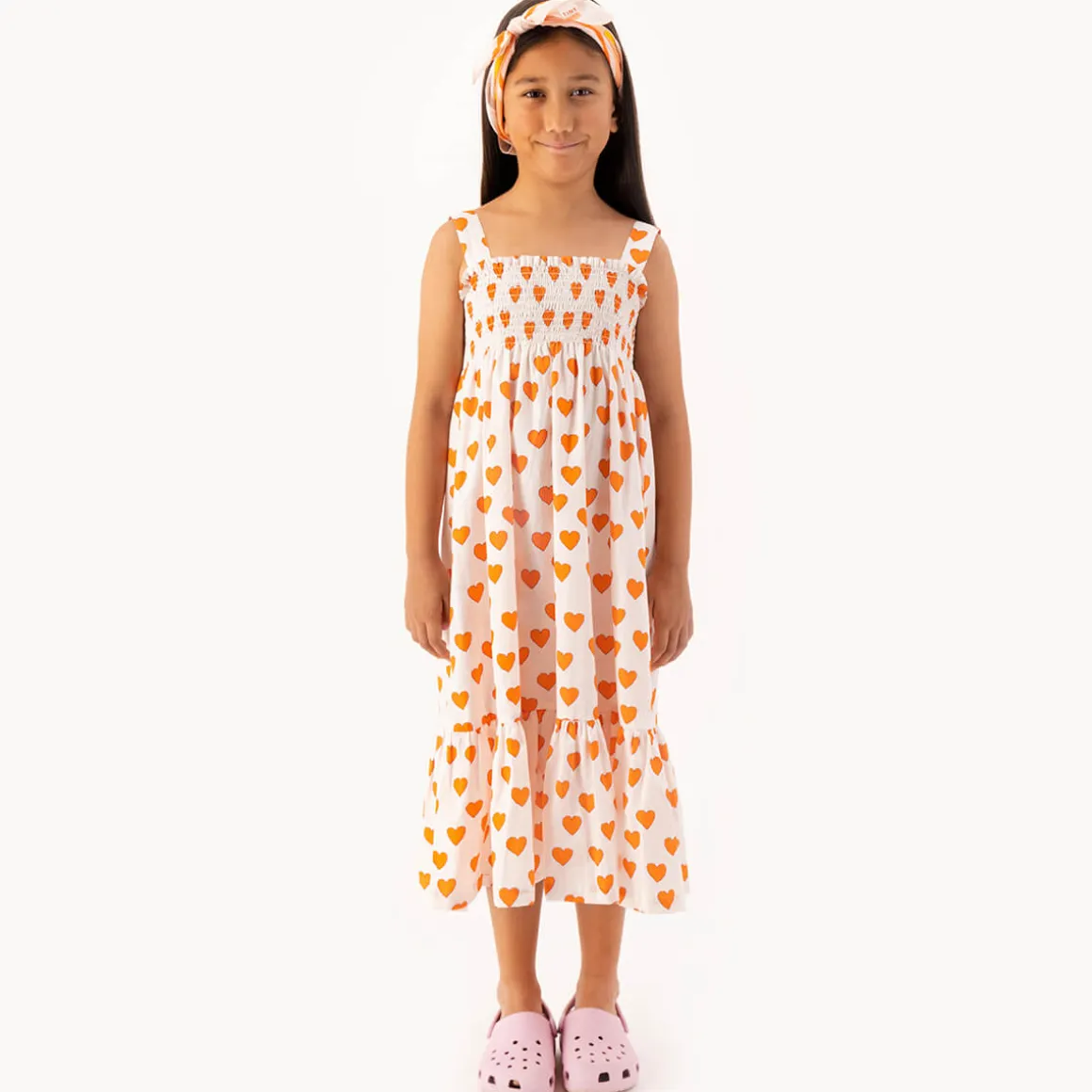 Hearts Dress by Tinycottons