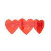 Hearts French Barette Curved Hair Clip by Coucou Suzette
