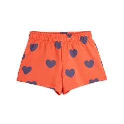 Hearts Sweatshorts by Mini Rodini