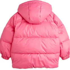 Heavy Hooded Puffer Jacket in Pink by Mini Rodini