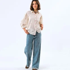 Heidi Shirt in Creme by Lollys Laundry