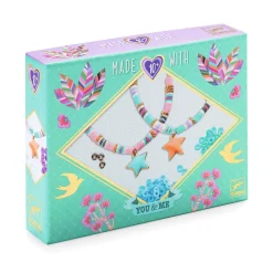 Heishi Stars You And Me Twin Bracelets Craft Kit by Djeco