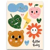 Hello Baby Greetings Card by Carolyn Suzuki for 1973