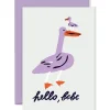 Hello Bebe Greetings Card by Rozalina Burkova for Wrap