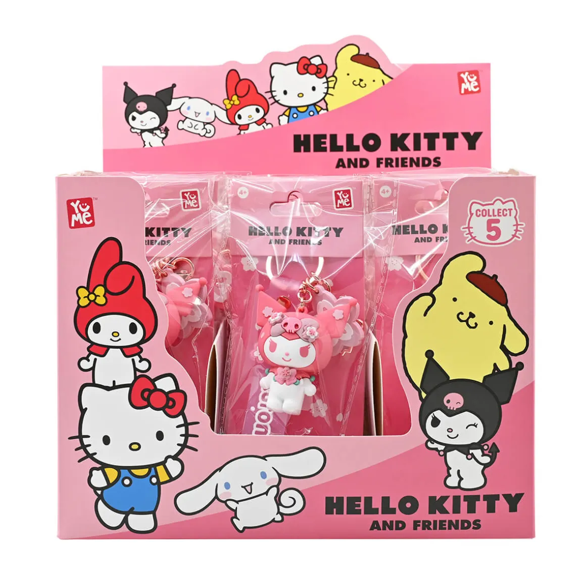Hello Kitty And Friends Keyring Sakura Series (Various Characters) by Yume