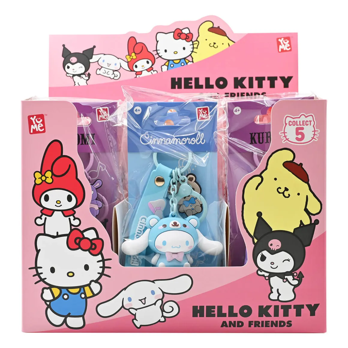 Hello Kitty And Friends Keyring Animal Series (Various Characters) by Yume