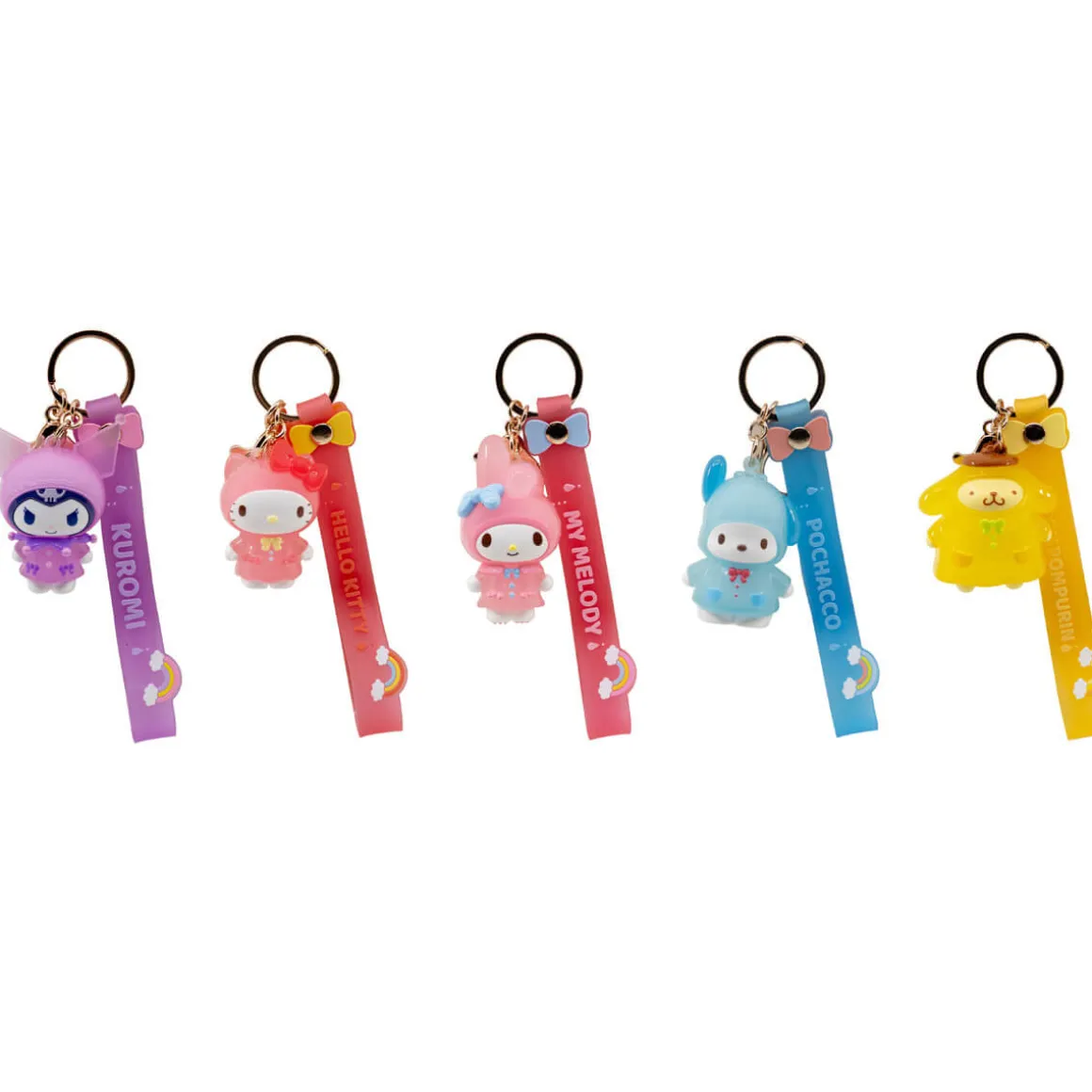 Hello Kitty And Friends Keyring Raincoat Series (Various Characters) by Yume
