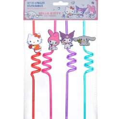 Hello Kitty And Friends Reusable Drinking Straws by Take Care