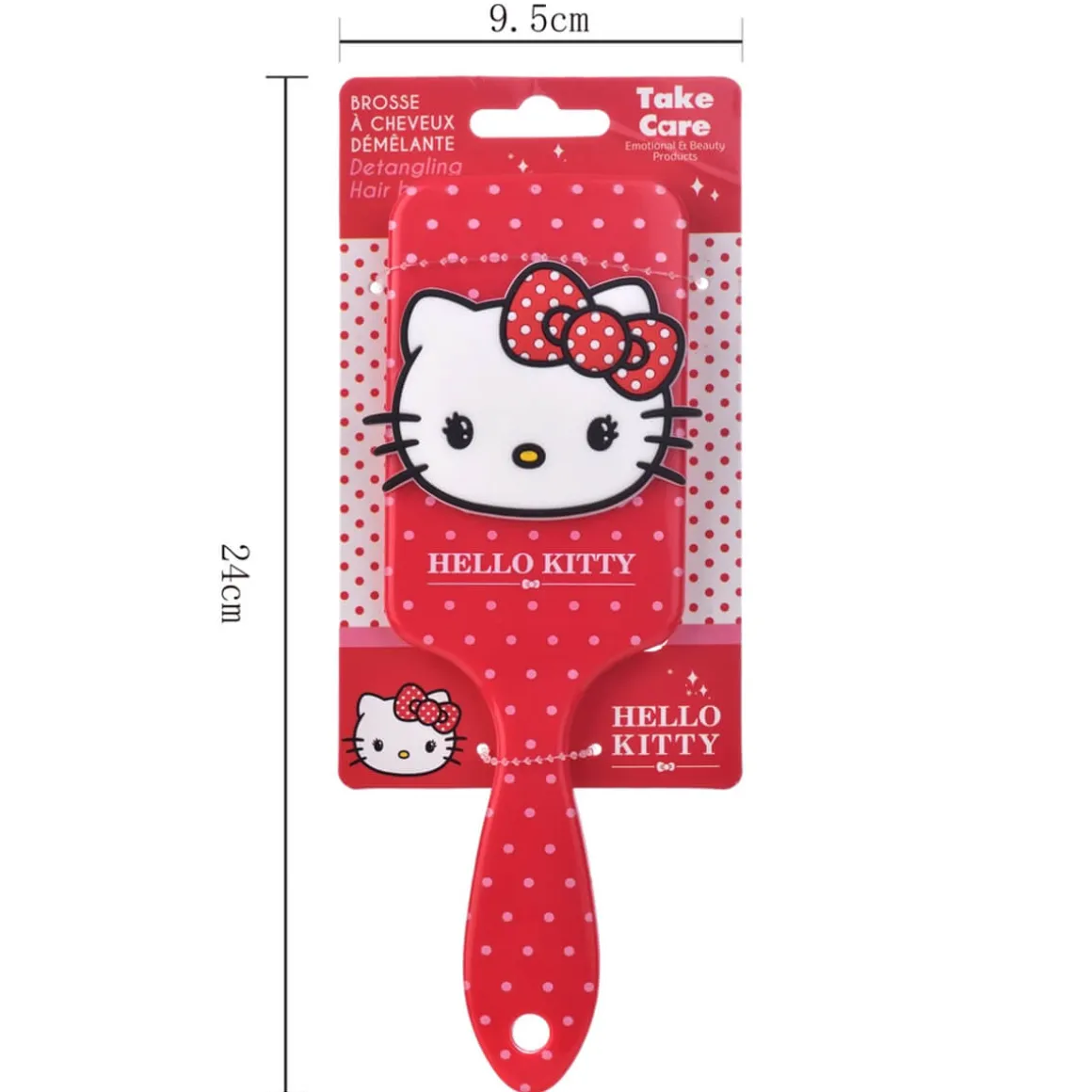Hello Kitty Detangling Hairbrush by Take Care
