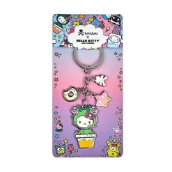 Hello Kitty Enamel Charm Keyring by Tokidoki