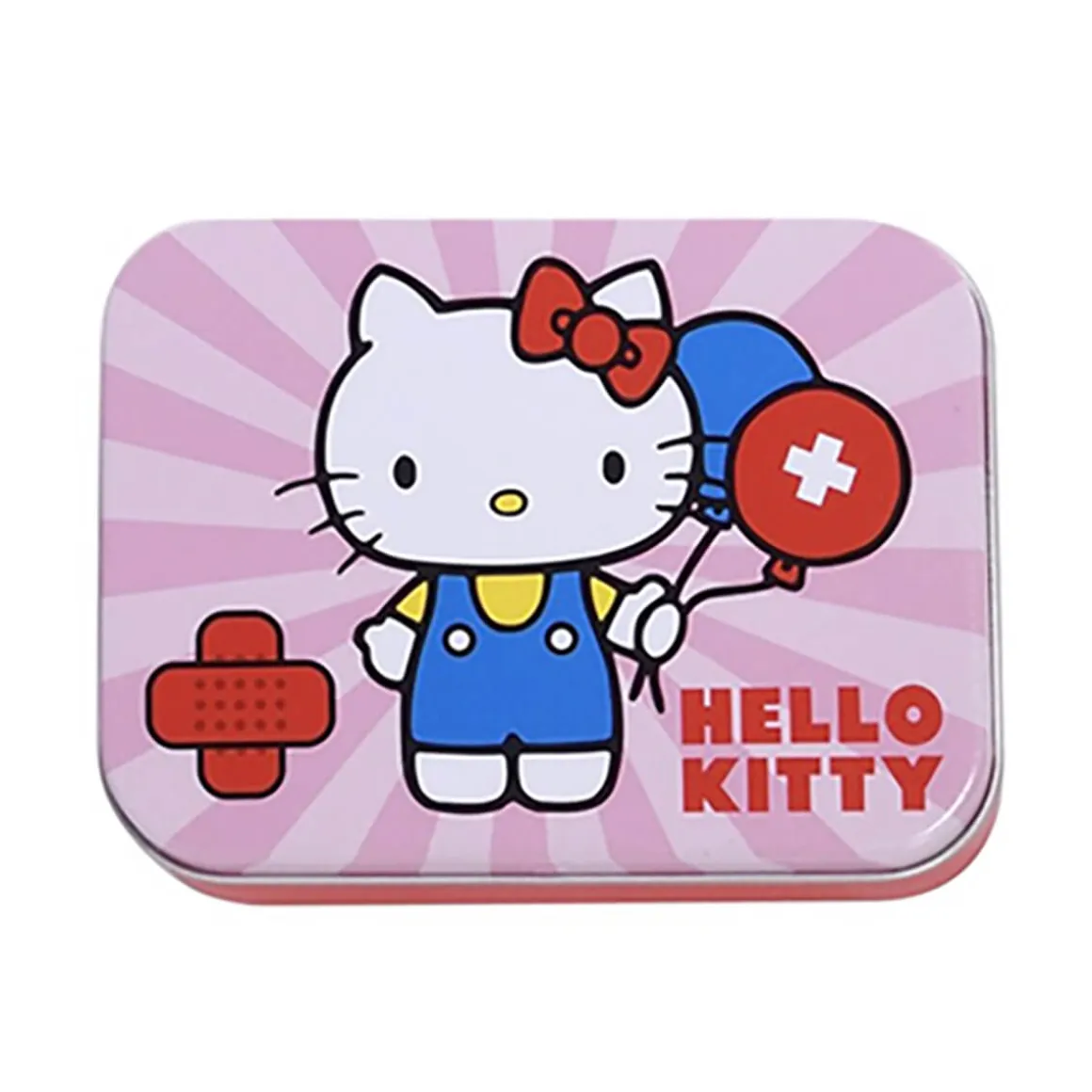 Hello Kitty Metal Bandage Box in Pink by Take Care