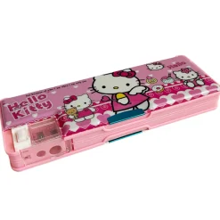 Hello Kitty Retro 80s Style Vinyl Pencil Case by Sanrio