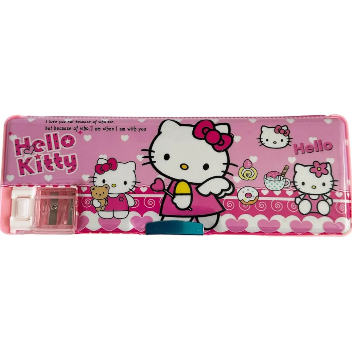 Hello Kitty Retro 80s Style Vinyl Pencil Case by Sanrio
