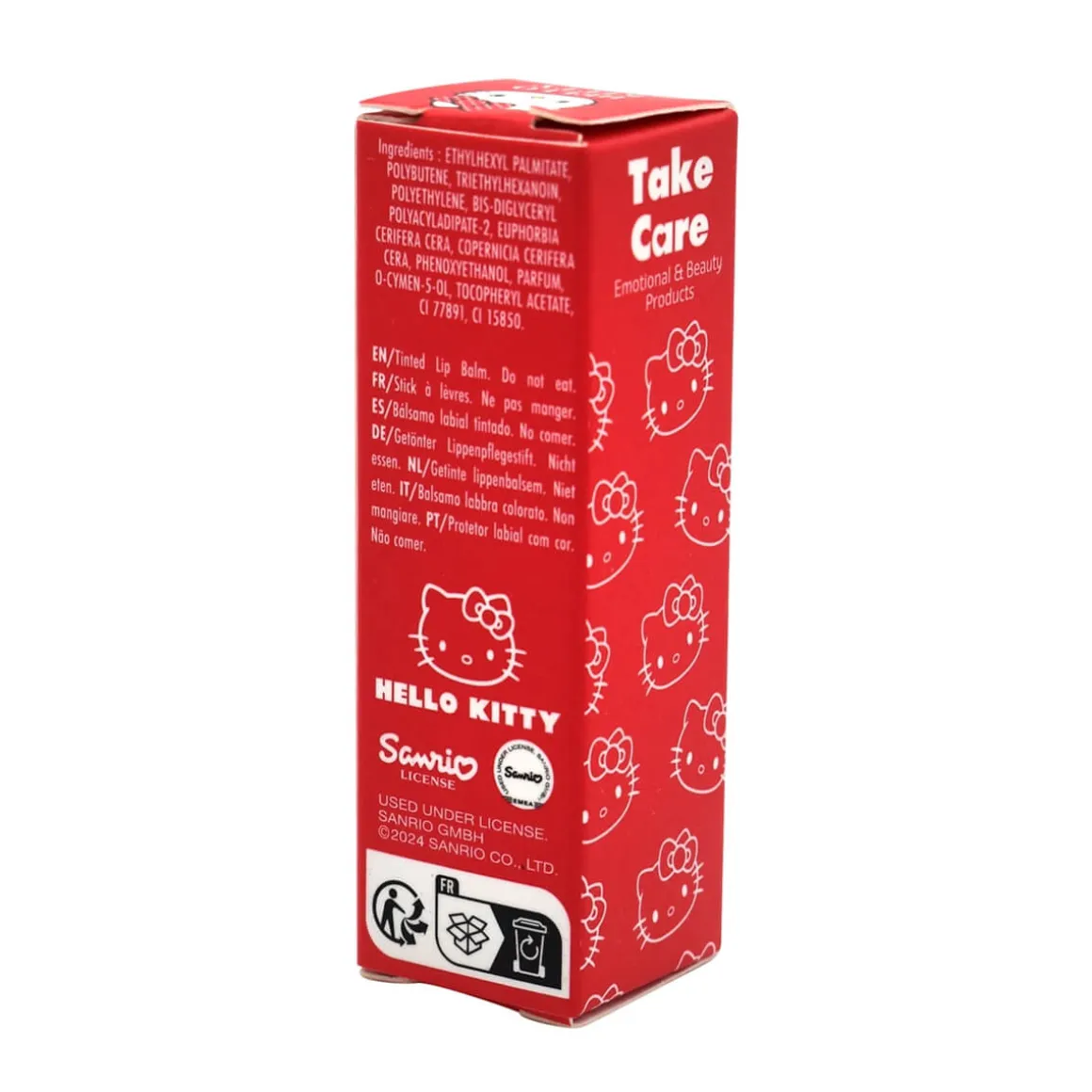 Hello Kitty Rose Tinted Strawberry Lip Balm by Take Care