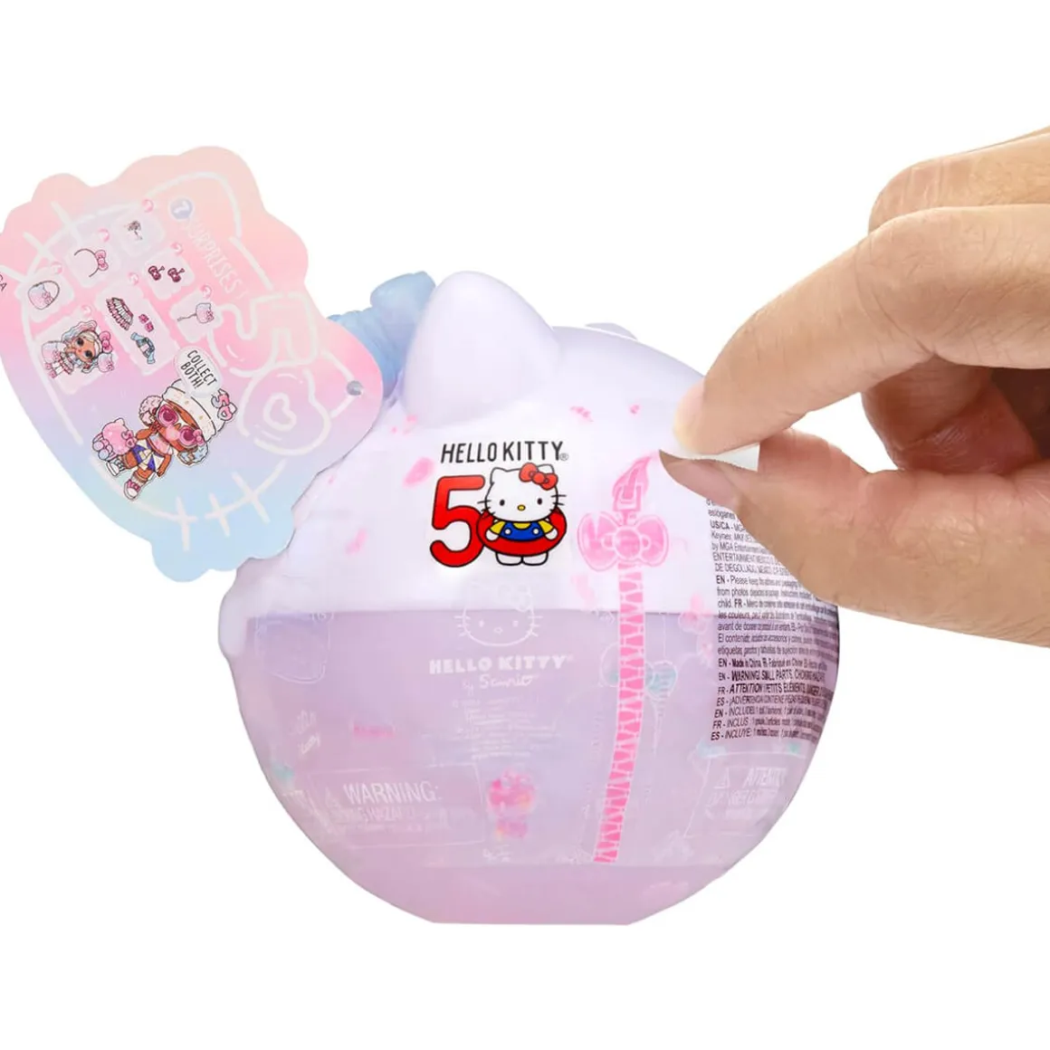 Hello Kitty Tots 50th Anniversary Crystal Cutie Doll by LOL Surprise