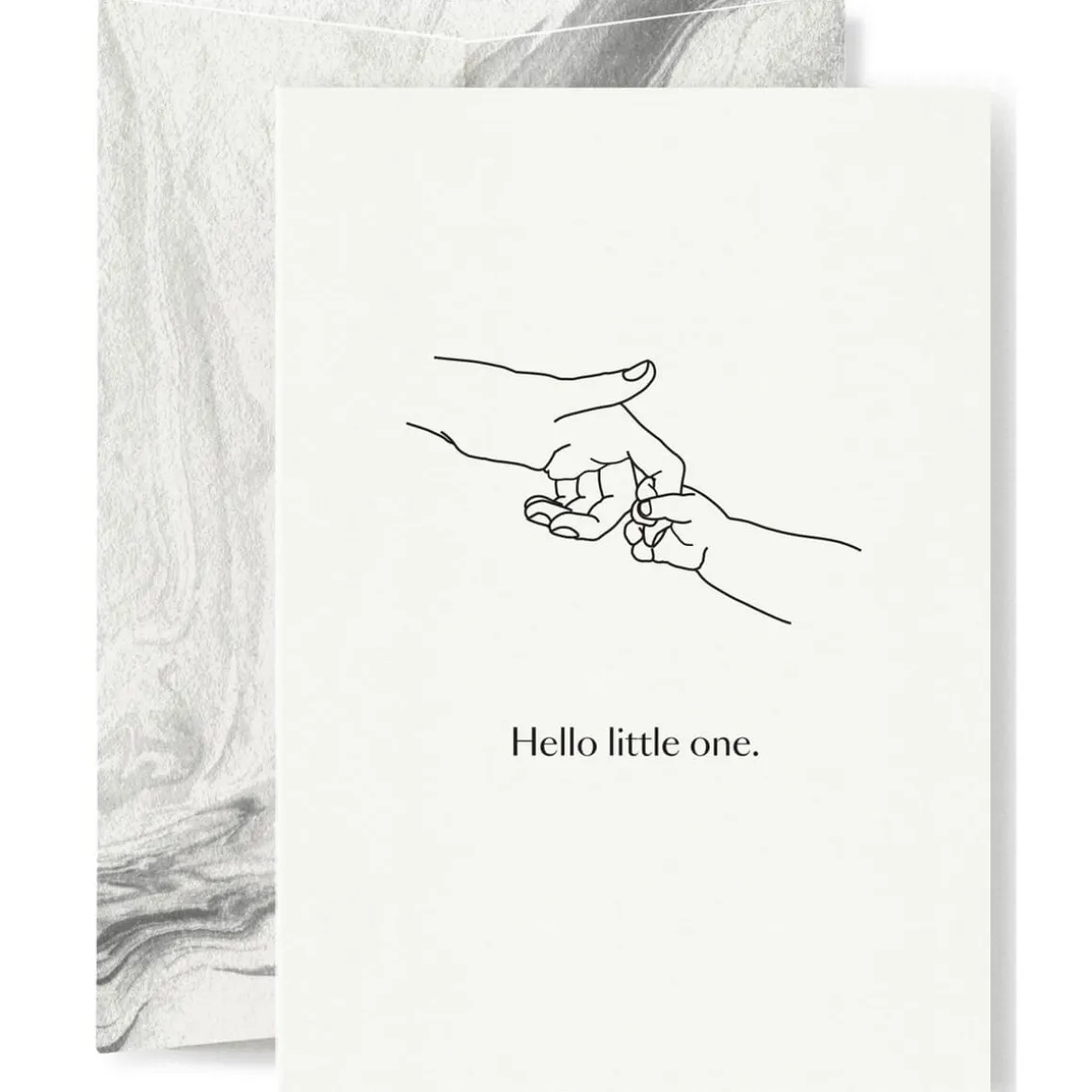 Hello Little One Greetings Card by Card Nest