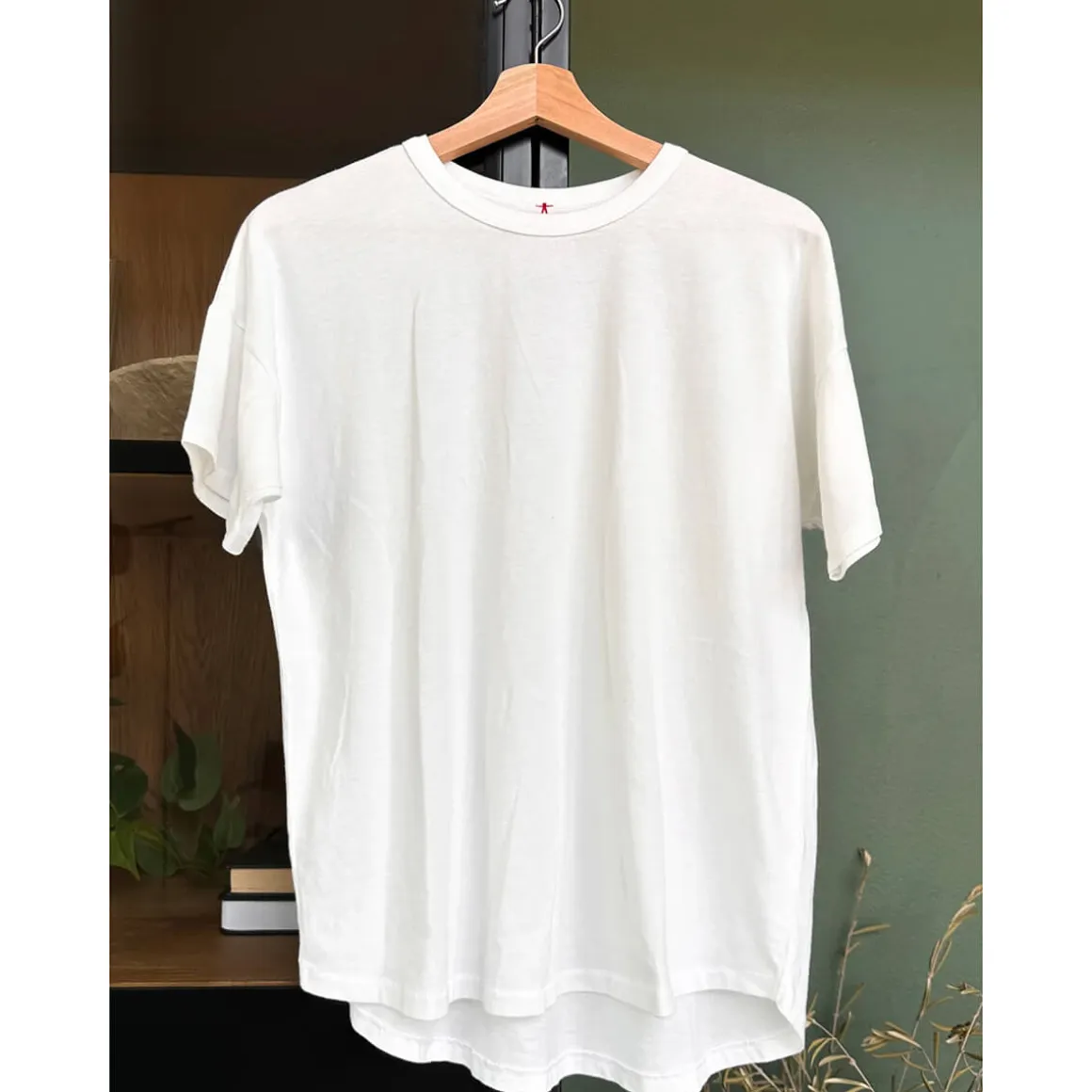 Her Tee in Classic White by Le Bon Shoppe