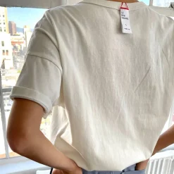 Her Tee in Classic White by Le Bon Shoppe