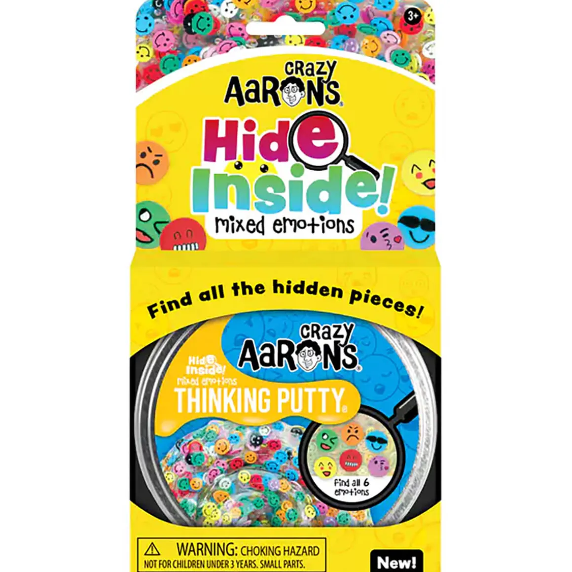 Hide Inside Mixed Emotions Thinking Putty by Crazy Aarons