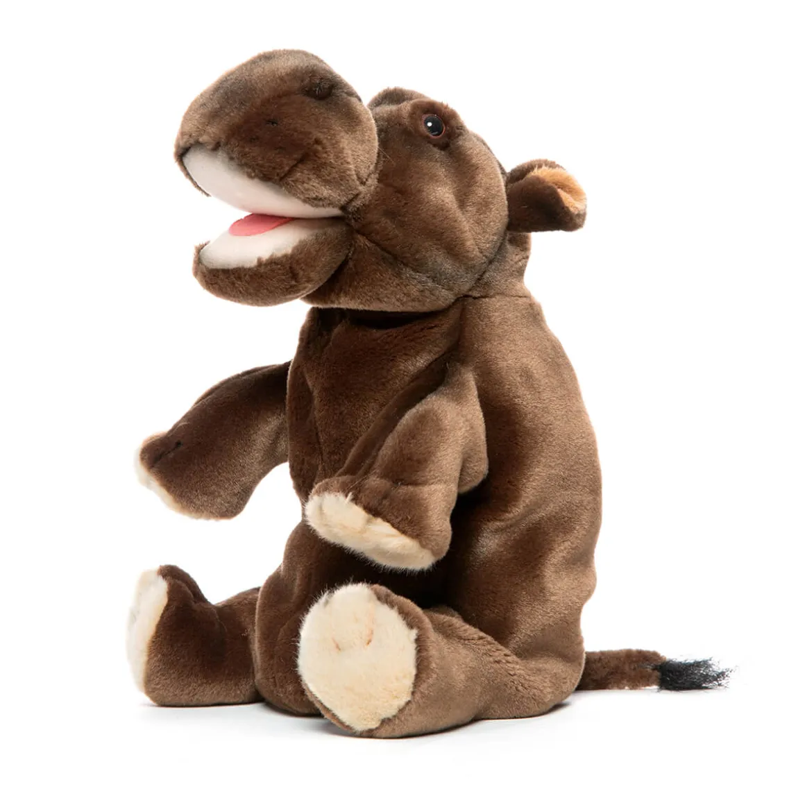 Hippo Hand Puppet (24cm) by Hansa
