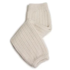 Hélène Ribbed Merino Wool Legwarmers in Doux Agneaux by Collegien