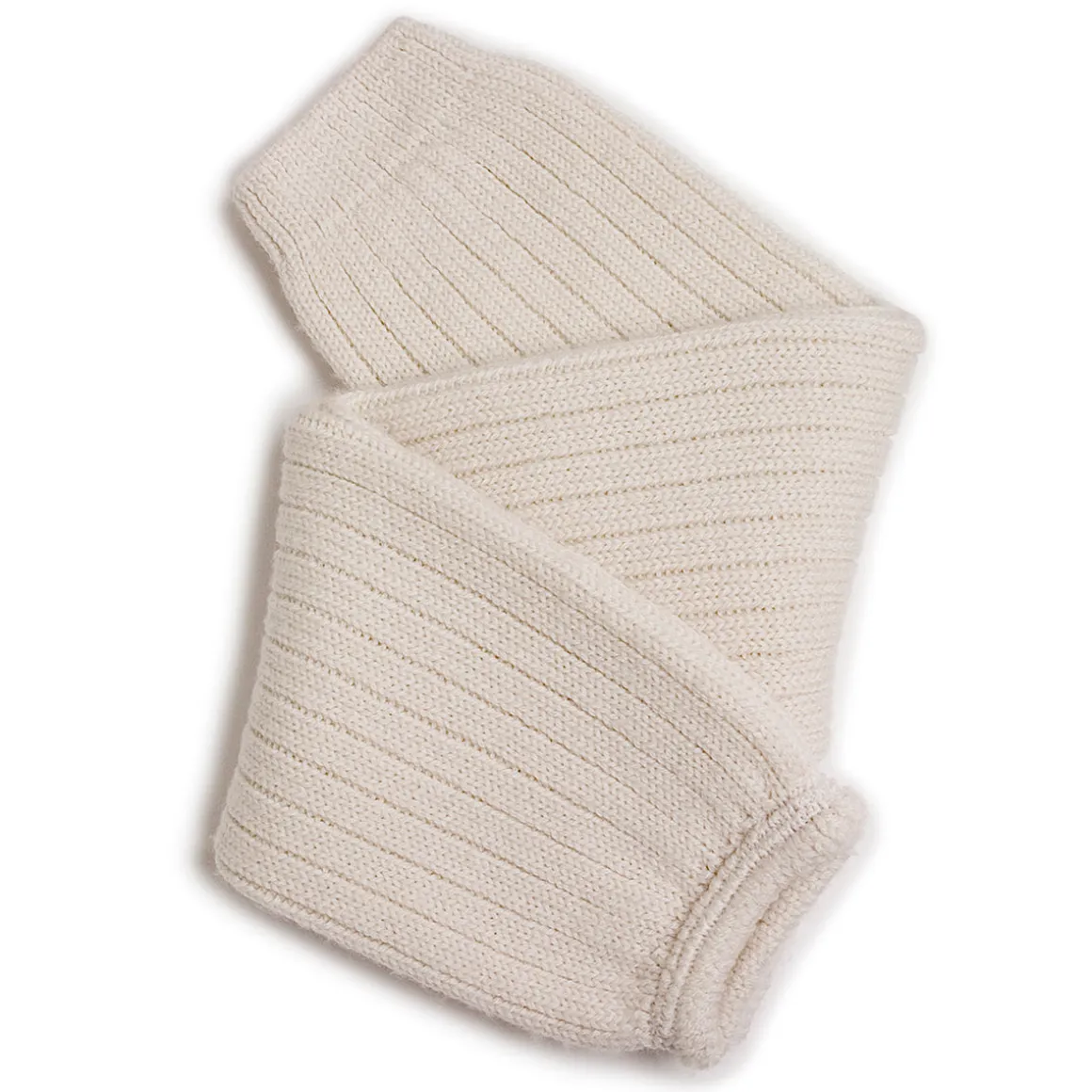 Hélène Ribbed Merino Wool Legwarmers in Doux Agneaux by Collegien