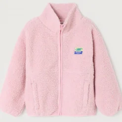Hoktown Kid's Fleece Jacket in Melange Sugared Almond by American Vintage
