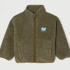 Hoktown Kid's Fleece Jacket in Melange Varan by American Vintage