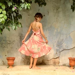 Holiday Dress in Marguerite Flowers by Bonjour