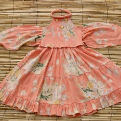 Holiday Dress in Marguerite Flowers by Bonjour