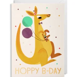 Hoppy Birthday Greetings Card by Allison Black for Lagom Design
