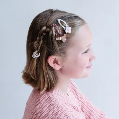 Horse And Flower Hair Clips by Mimi & Lula