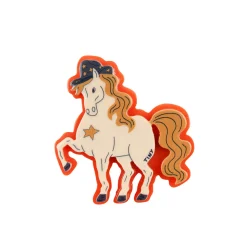 Horse Big Hair Clip by Tinycottons