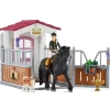 Horse Box With Horse Club Tori and Princess by Schleich