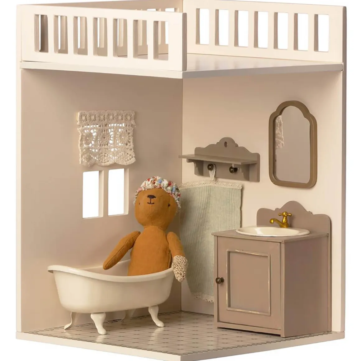 House Of Miniature Dollhouse Bonus Bathroom by Maileg