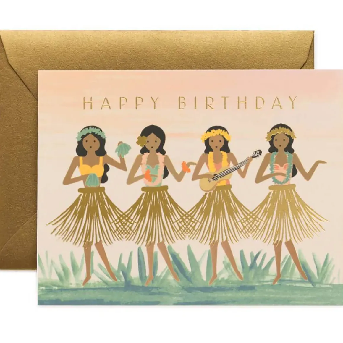 Hula Birthday Greetings Card By Rifle Paper Co.