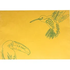 Hummingbird Shaped Greetings Card by East End Press
