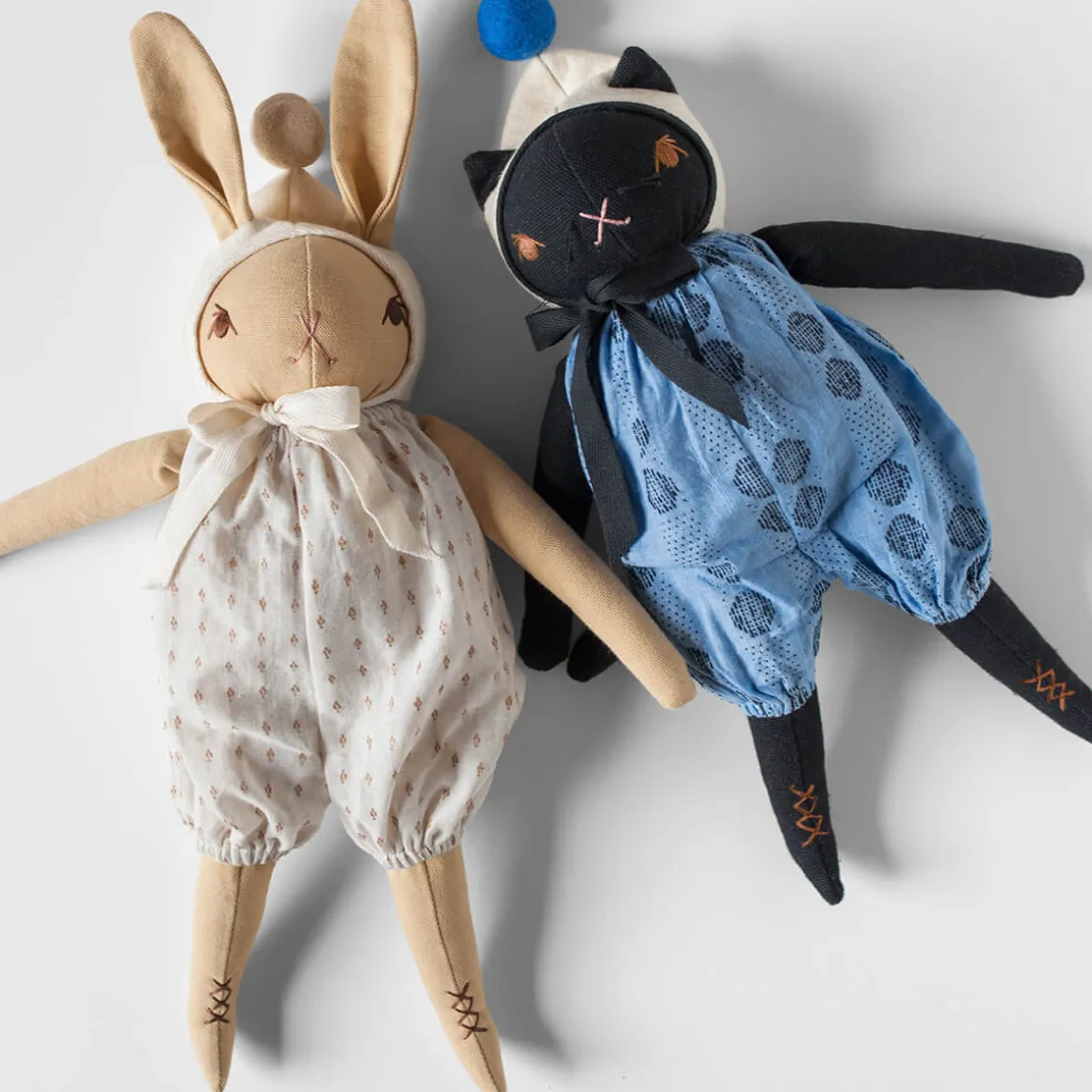 Hunter Medium Rabbit in Straw by Polka Dot Club
