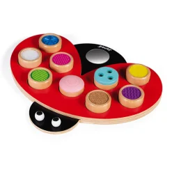 I Am Learning Touch: Coccitouch Ladybird by Janod