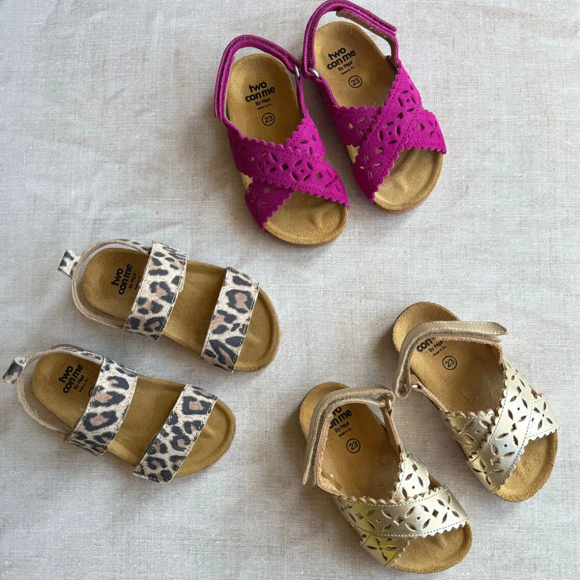 Ida Cut Out Sandals in Lampone Pink Suede by PèPè