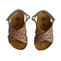 Ida Cut Out Sandals in Sand by PèPè