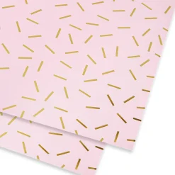 Ikigai Blossom Foiled Gift Wrap by Kelly Hyatt for Lagom Design