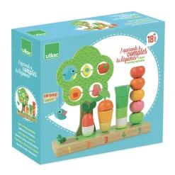 I Learn Counting Vegetables Set by Vilac