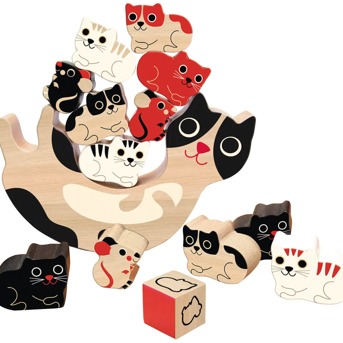 Ingela P. Arrhenius Cat Balancing Game by Vilac