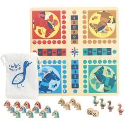 Ingela P. Arrhenius Dada-Oie Board Games Set by Vilac