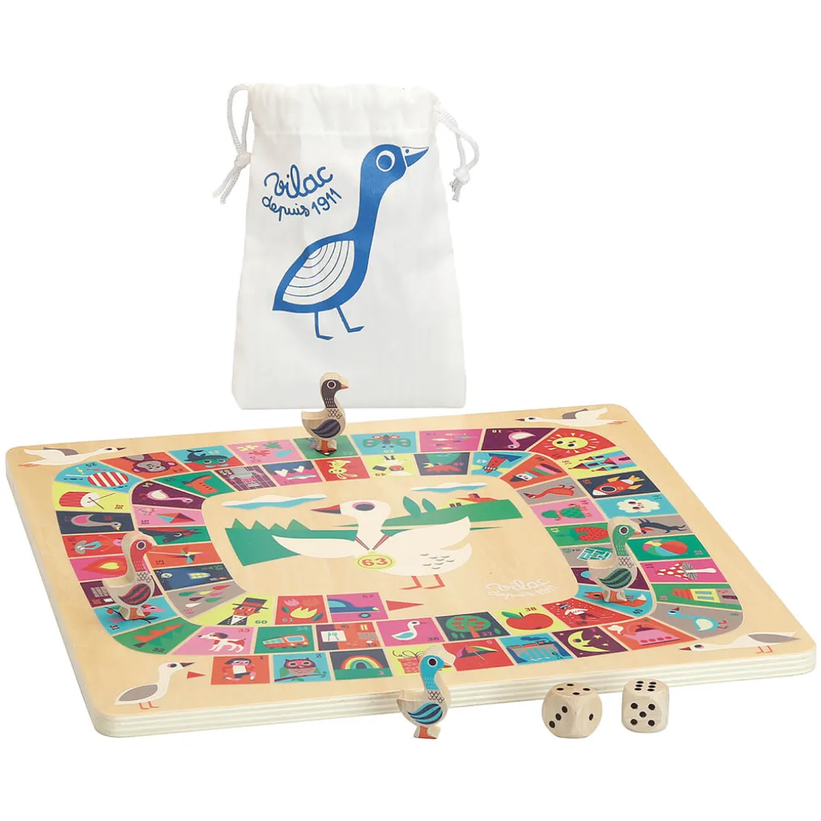 Ingela P. Arrhenius Dada-Oie Board Games Set by Vilac