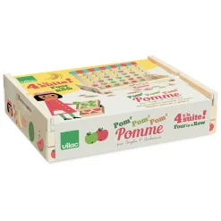 Ingela P. Arrhenius Four Apples in a Row Game by Vilac