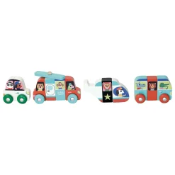 Ingela P. Arrhenius Magnetic Cars Set by Vilac