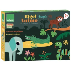 Ingela P. Arrhenius Magnetic Jungle Animals Set by Vilac
