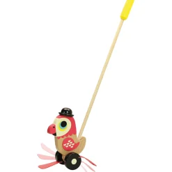 Ingela P. Arrhenius Parrot Push Toy by Vilac